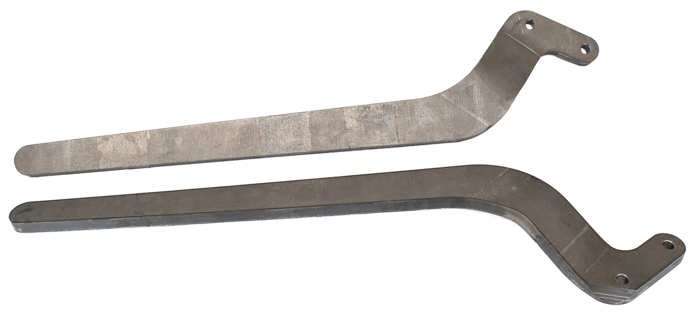 Zodiac Steel Fender Struts for Wide-Tail, Super-Ass, Sportail and Stock Softail – Fender & Struts