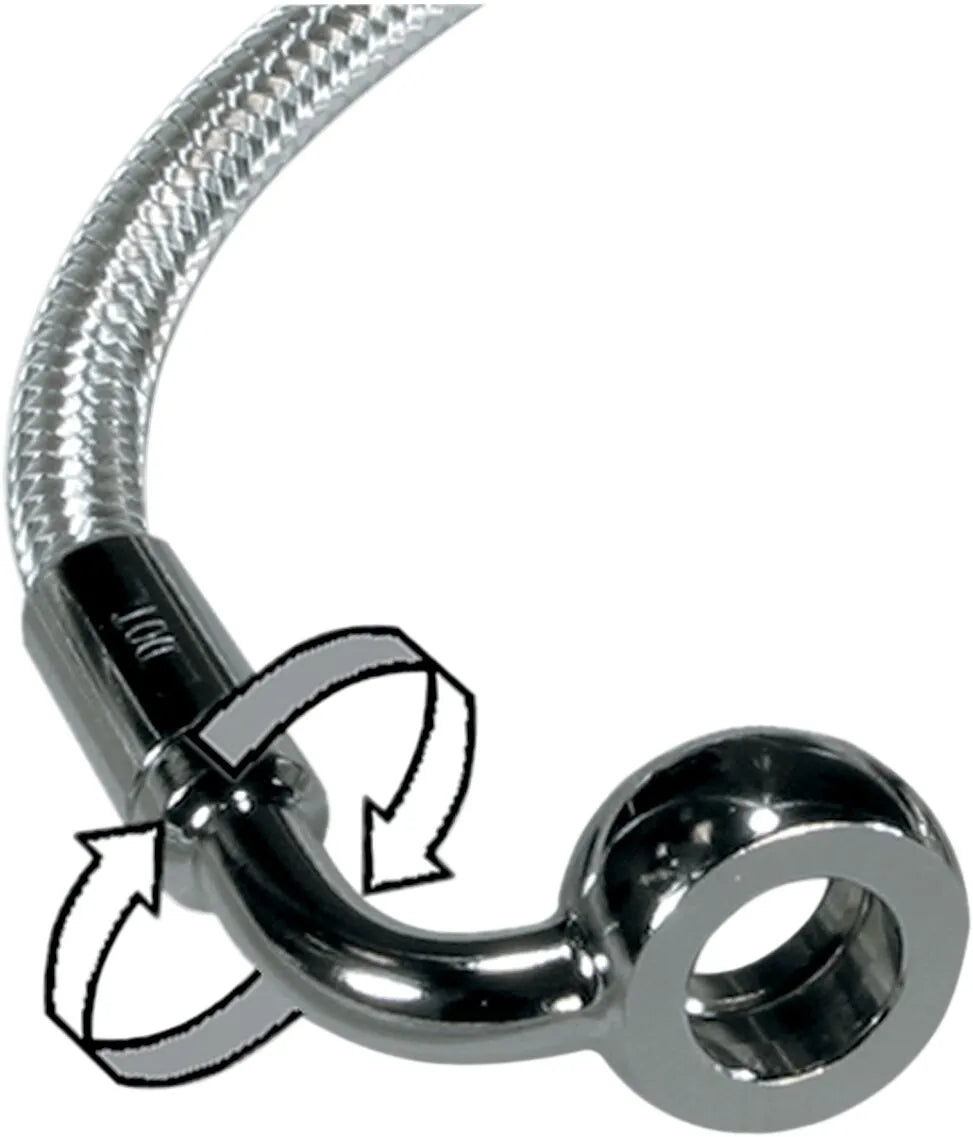 Magnum Shielding E-z Align Front Brake Line For Non-abs Models