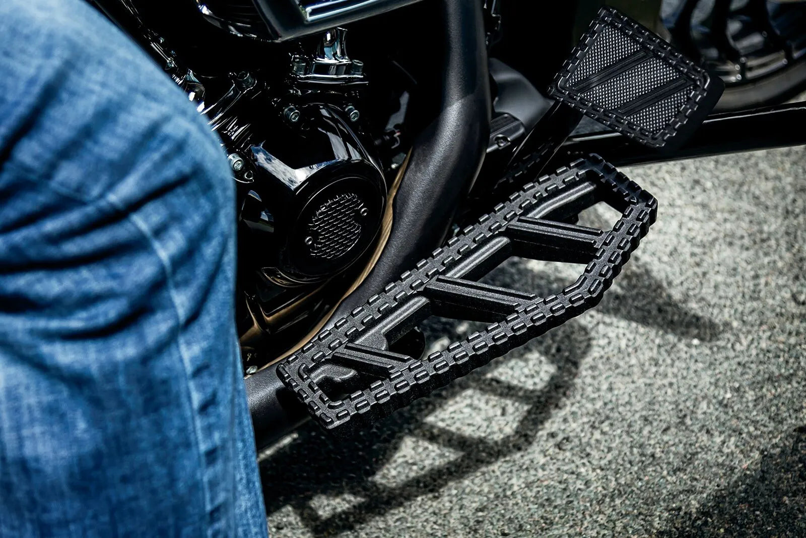 Kuryakyn Riot Brake Pedal Pad - Enhanced Grip