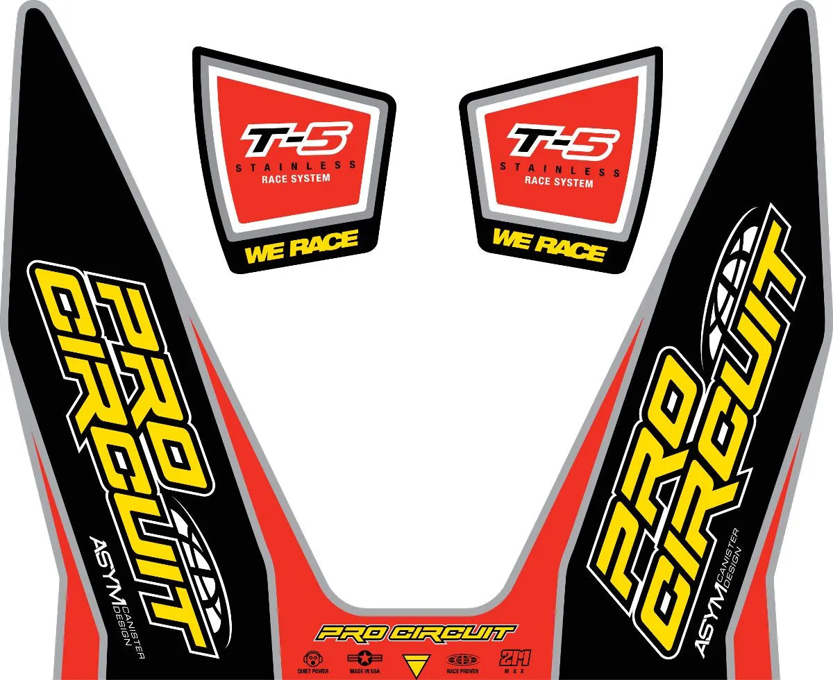 Pro Circuit Exhaust Decal