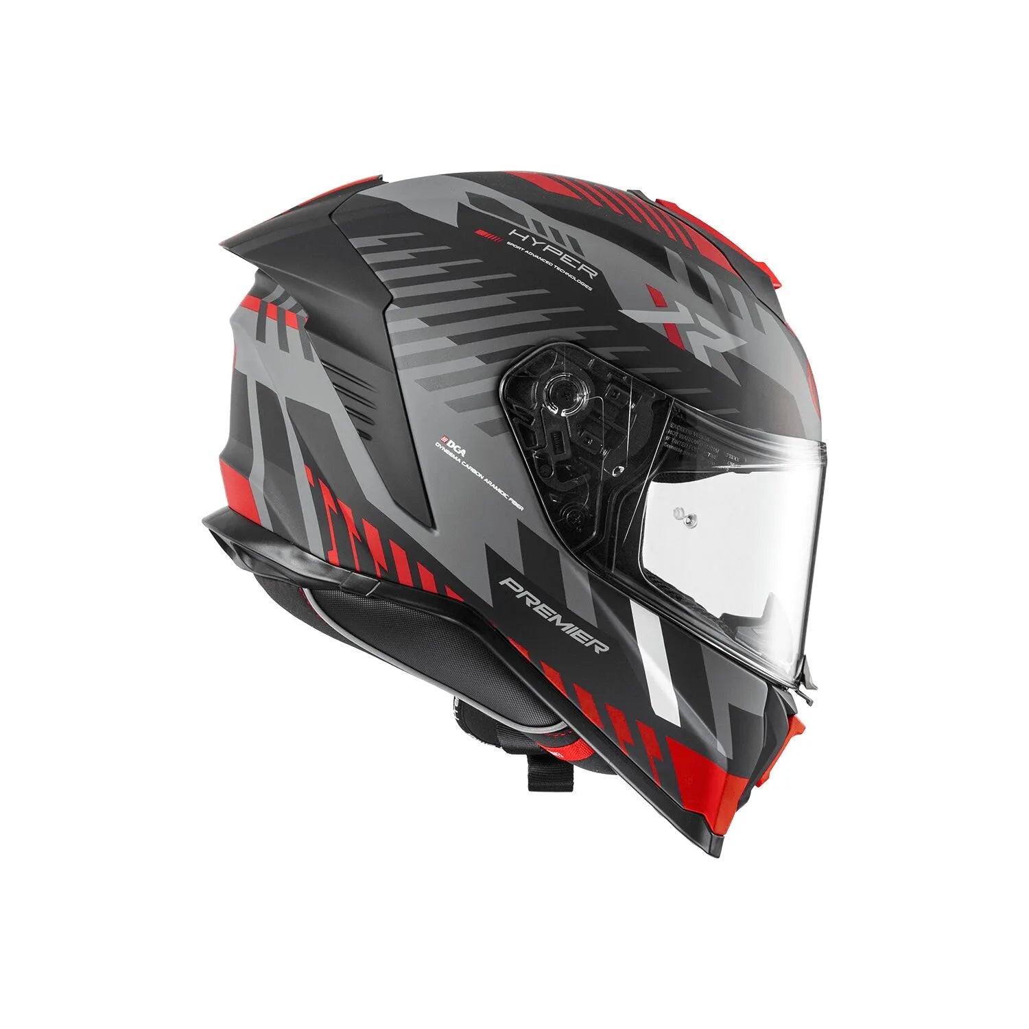 Premier Helmets Hyper Xr Helmet Full Face Street Gray