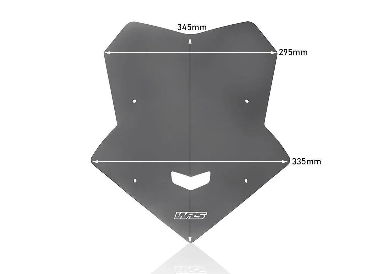 Wrs Windscreen - Dark Smoke Plexiglass