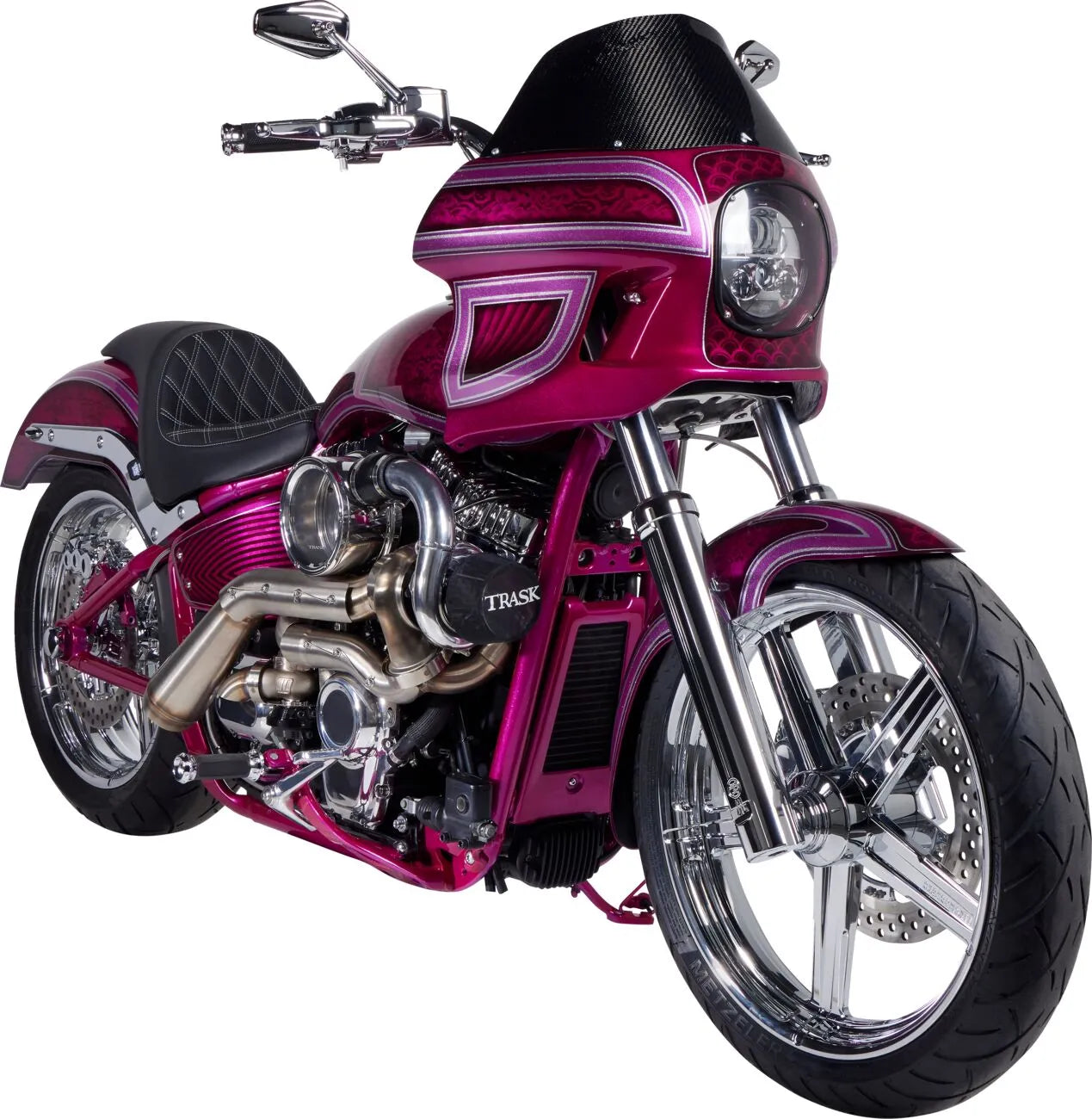 Arlen Ness Mini Stocker Forged Mirror
