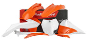 Polisport Complete Body Kit For Ktm Standard Frame - Orange/white