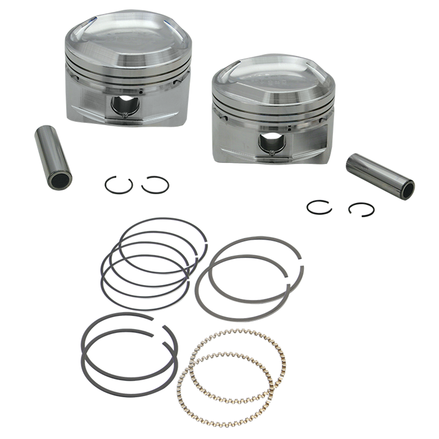 S&S Cycle Pistons for S&S V2 Big Twin Style Engines