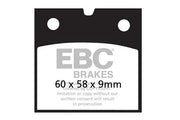 Ebc Vee Semi-sintered Brake Pads - Front & Rear
