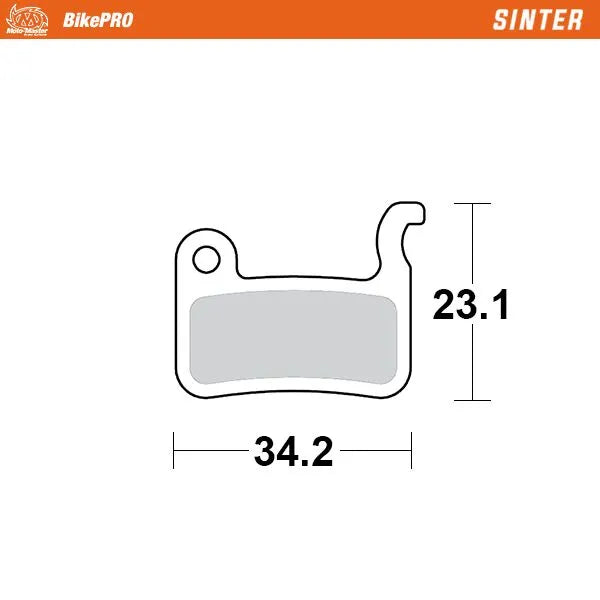 Moto-Master Sintered Brake Pad for Shimano XTR Deore LX XT