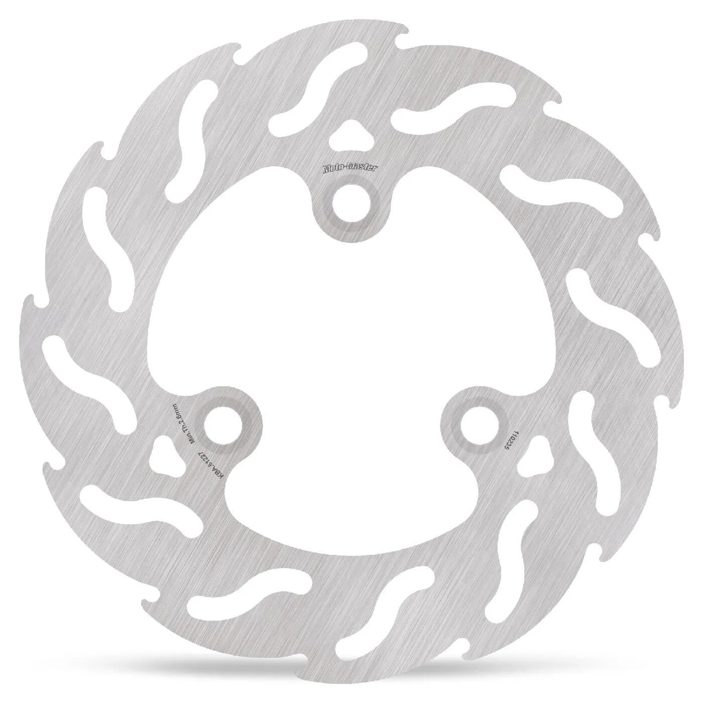 Moto-master Flame Series Brake Rotor For Motorcycles - Front & Rear