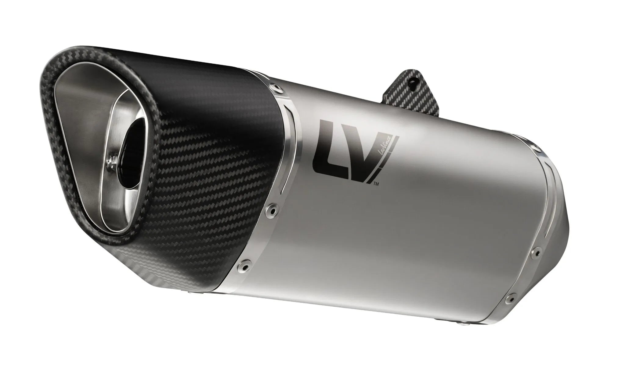 Leovince Lv-14r Stainless Steel Slip-on Muffler - ECE Street Legal Approved