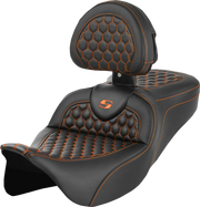 Saddlemen Honeycomb Roadsofa Seat - For Harley Davidson