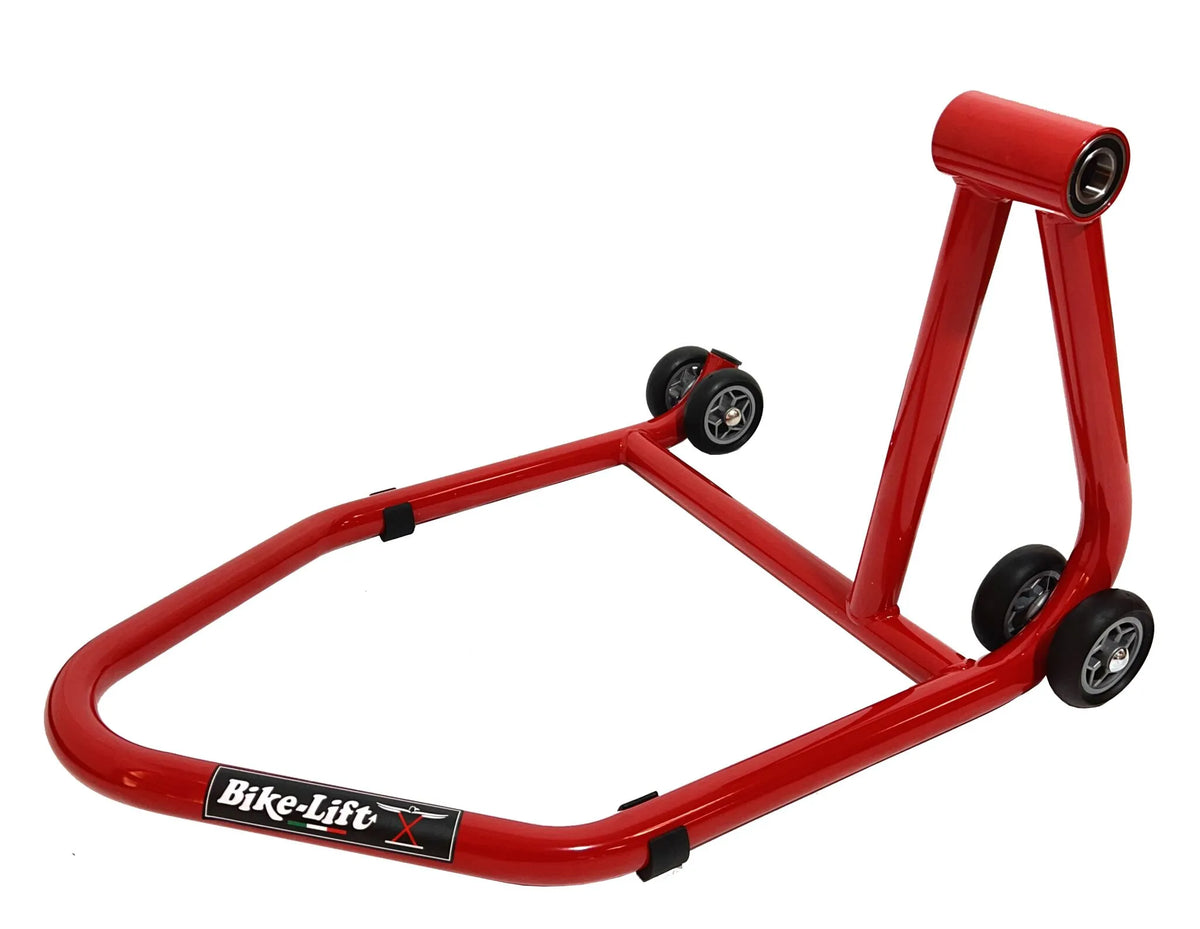 Bike Lift RS-16 Rear Single-Sided Swingarm Stand Right Side Red