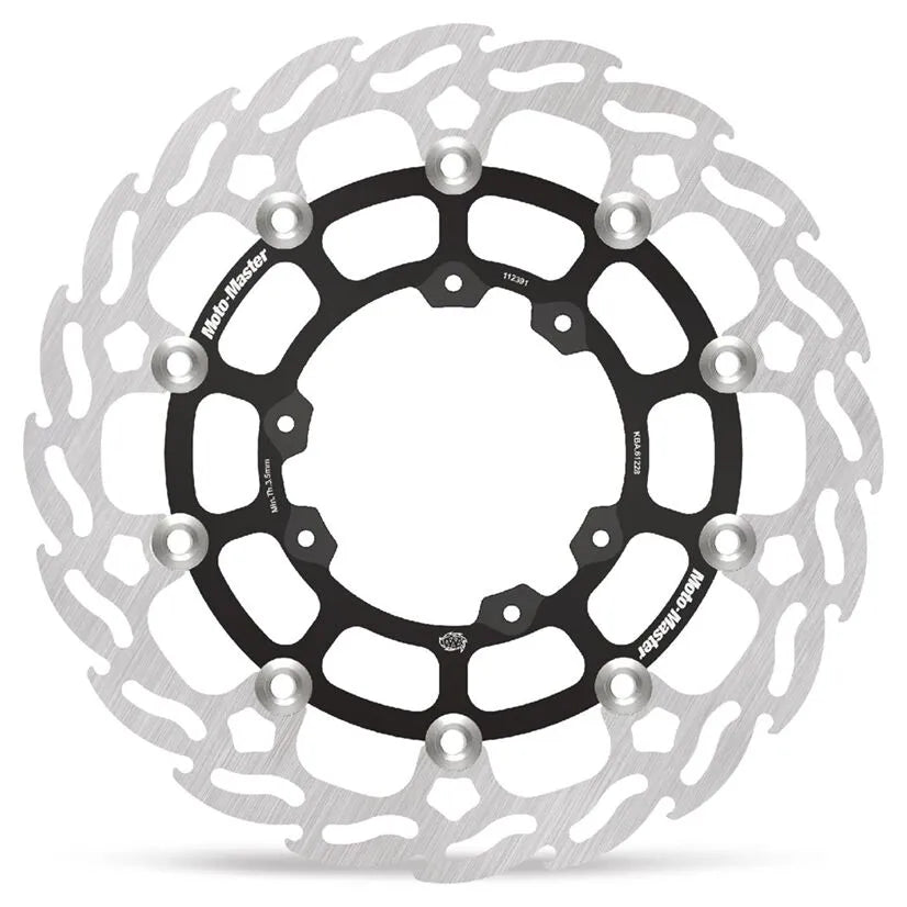Moto-master Flame Series Floating Brake Rotor 296mm - Front