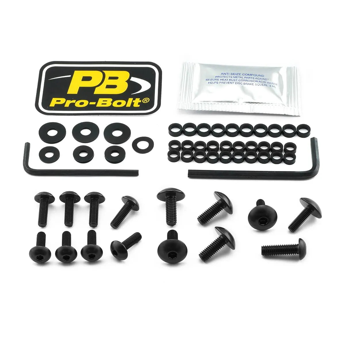 Pro Bolt Aluminium Fairing Bolt Kit For Ducati