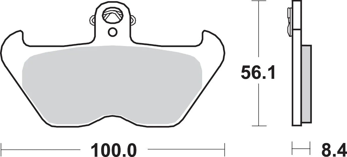 Sbs Hs Street Excel Sintered Front Brake Pads - Front