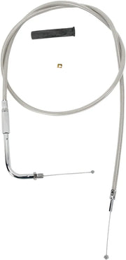 DRAG SPECIALTIES Stainless Braided Throttle Cable