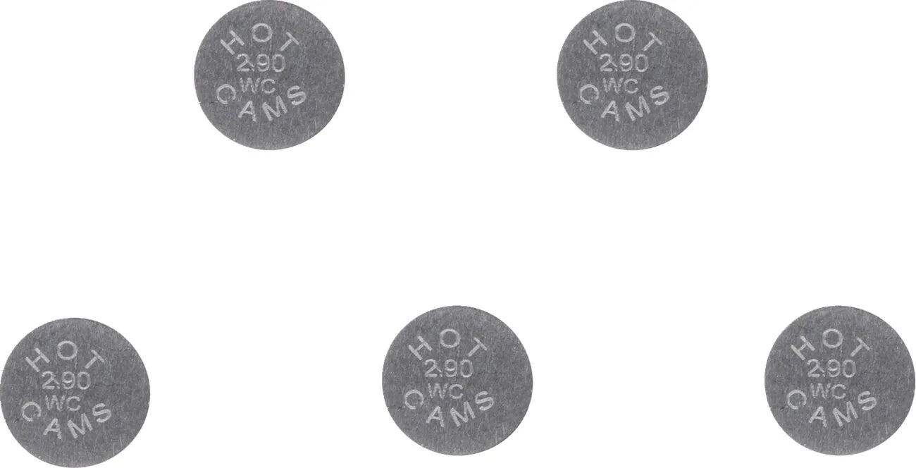 Hot Cams 7.48mm Valve Shims - 2.90mm Thickness
