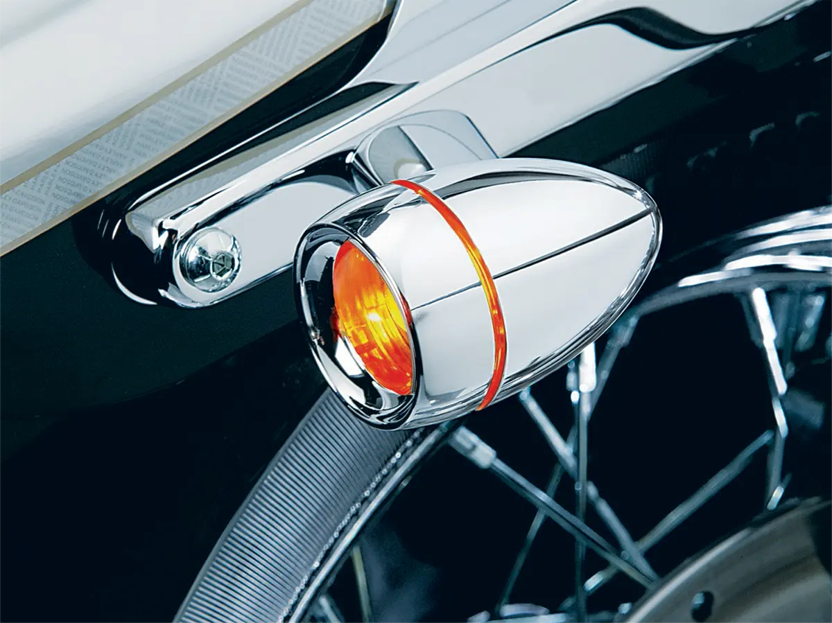 Kuryakyn Deep-dish Bezels For Bullet Turn Signals