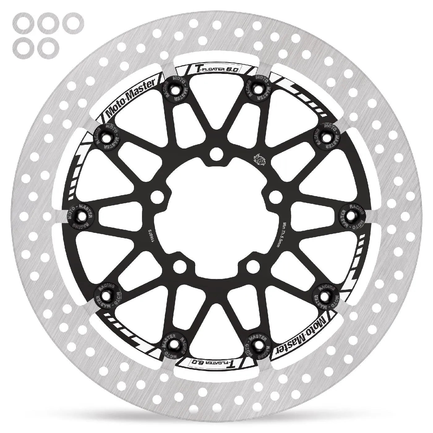 Moto-master Halo T-floater Brake Rotor 330mm - Front