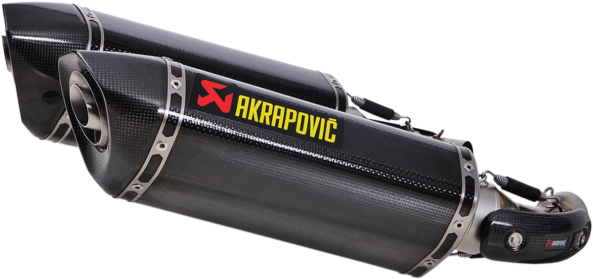 Akrapovic Slip-on Line Mufflers - Carbon Fiber