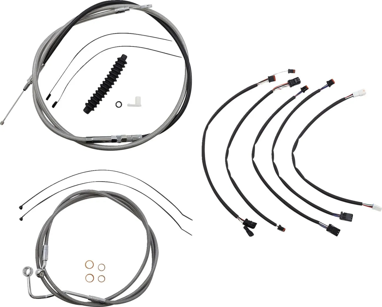Magnum Shielding XR Handlebar Kit for 15-17" Ape Hangers