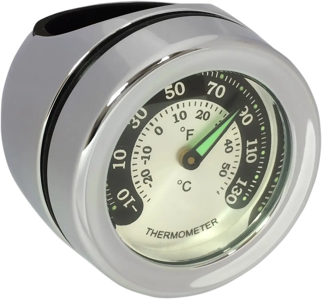 Drag Specialties Handlebar Thermometer 1"