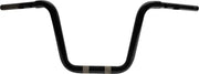 La Choppers Twin Round 10" Black Handlebar