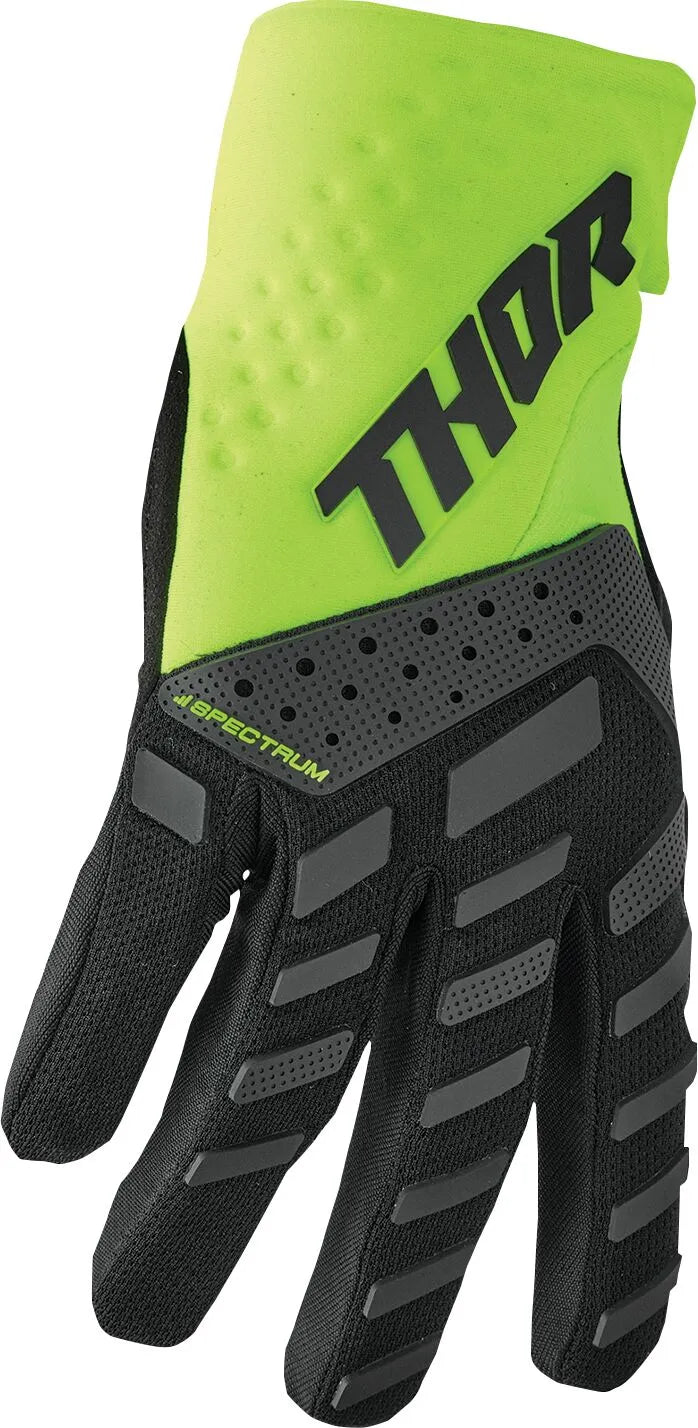 Thor Spectrum Mx Gloves - Black/Acid