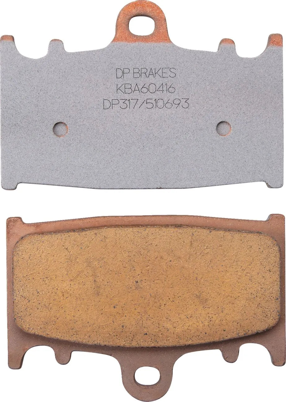 Dp Brakes Standard Sintered Brake Pads Dp317 - Front