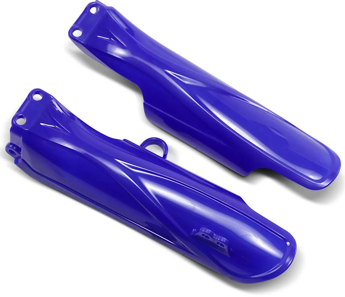 UFO Blue Plastic Fork Tube Covers