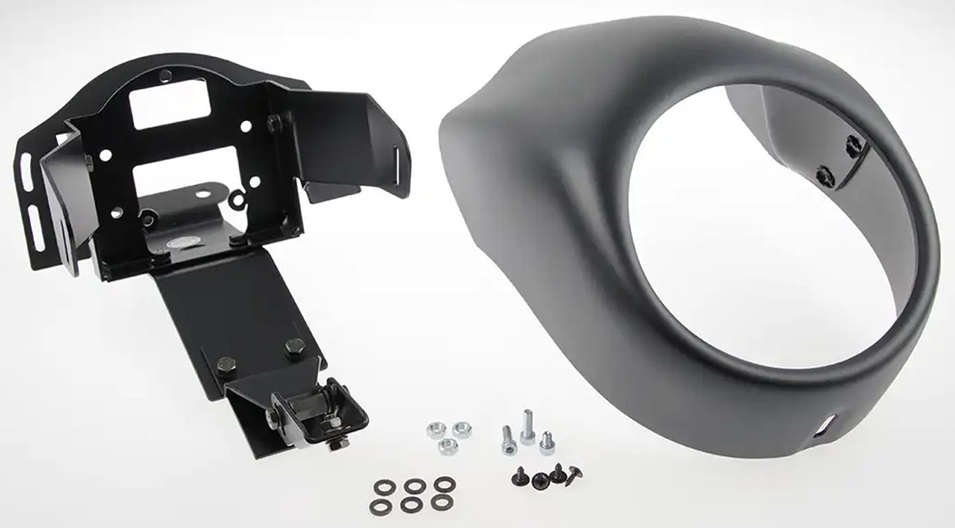 Cult-Werk Headlight Mask V-Rod – Windshield