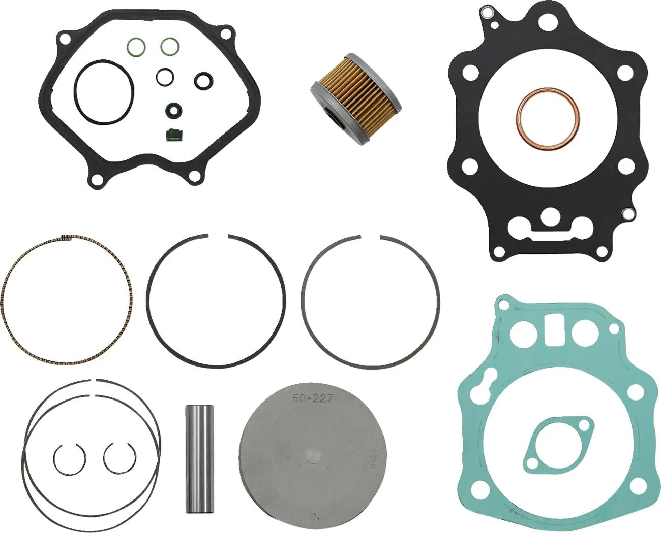 Wsm 450cc Top End Rebuild Kit