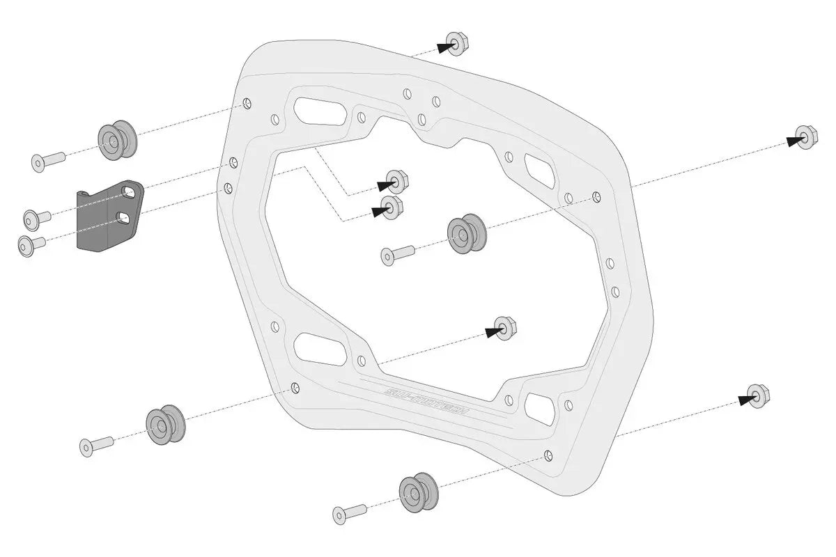 SW-MOTECH TRAX ADV Aluminium Pannier System