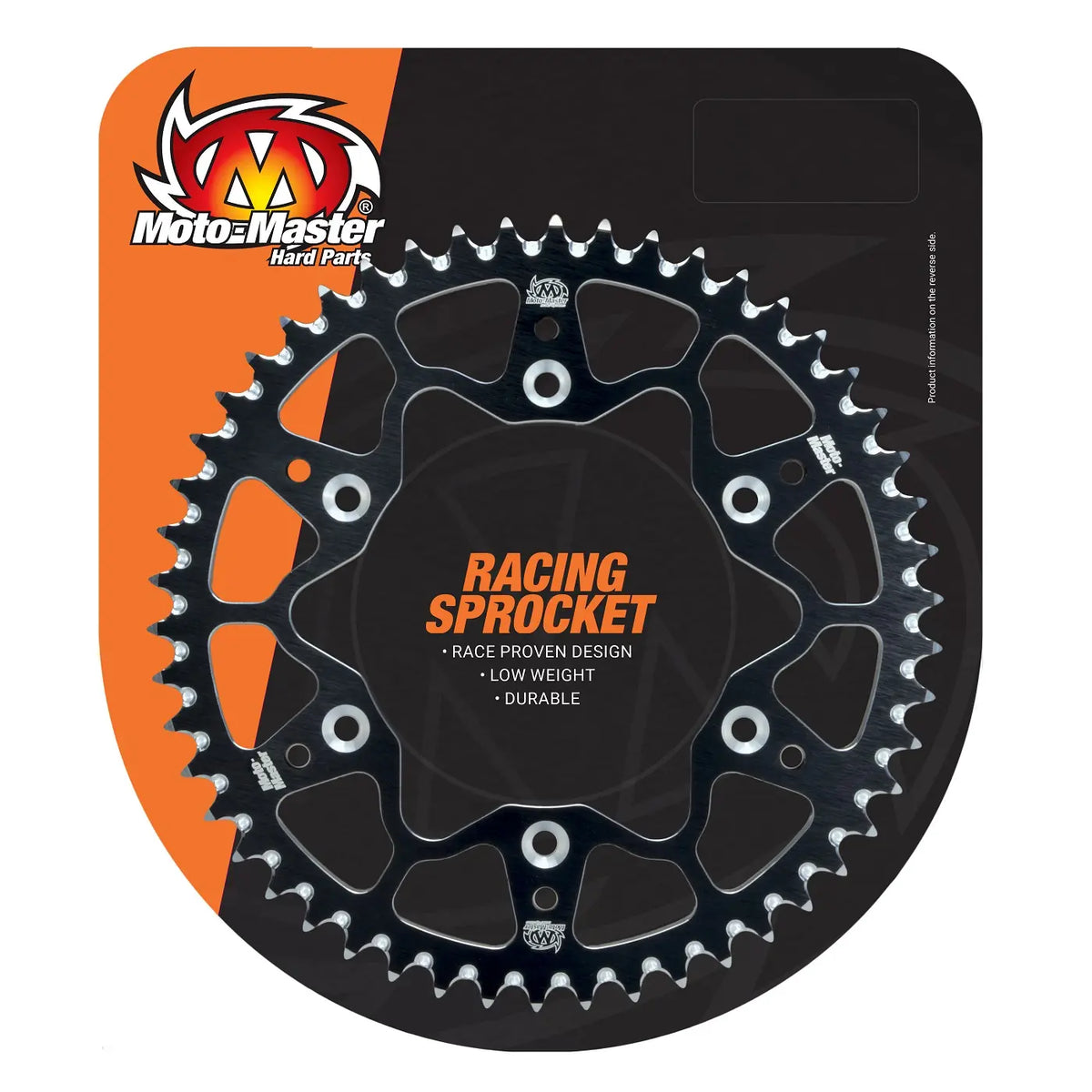 Moto-Master Aluminum Rear Sprocket Black 520 45T for Sur-Ron