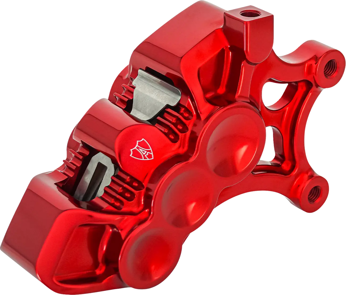 Arlen Ness Mono Axial Brake Caliper 14" Right Red
