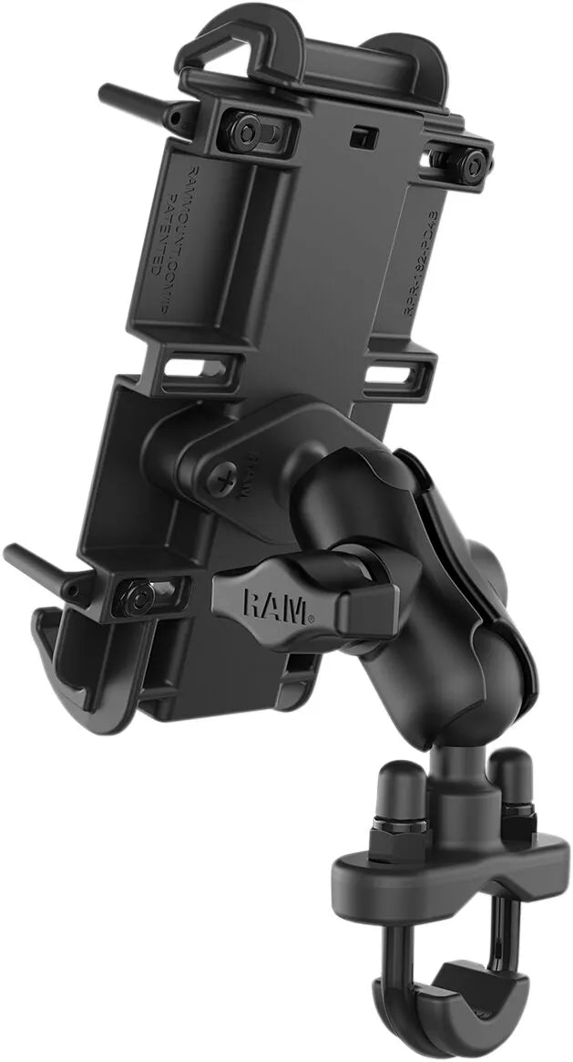 Ram Mounts Quick-grip Phone Mount With U-bolt Base