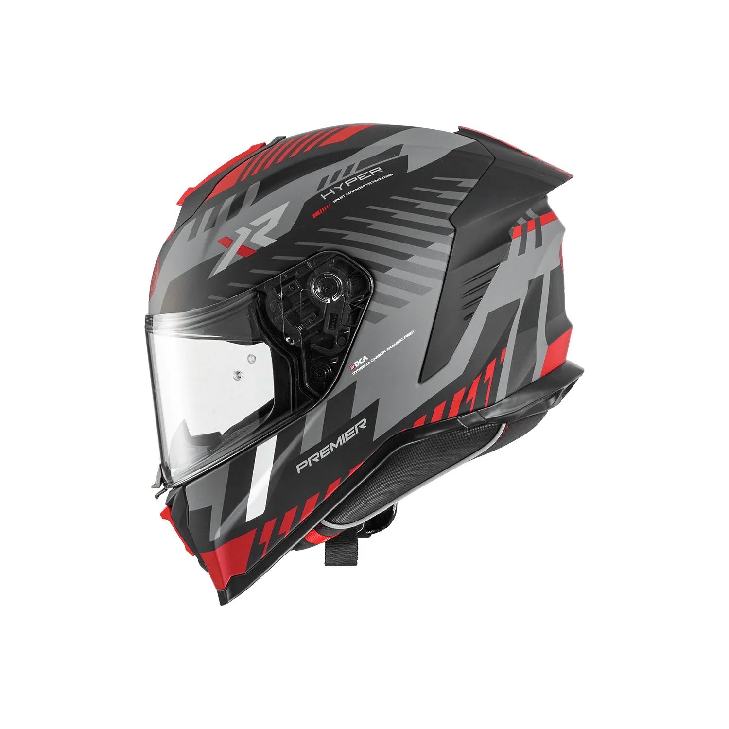 Premier Helmets Hyper Xr Helmet Full Face Street Gray