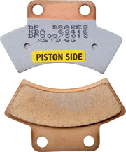 Dp Brakes Sintered Metal Brake Pads For Atv/utv - Rear