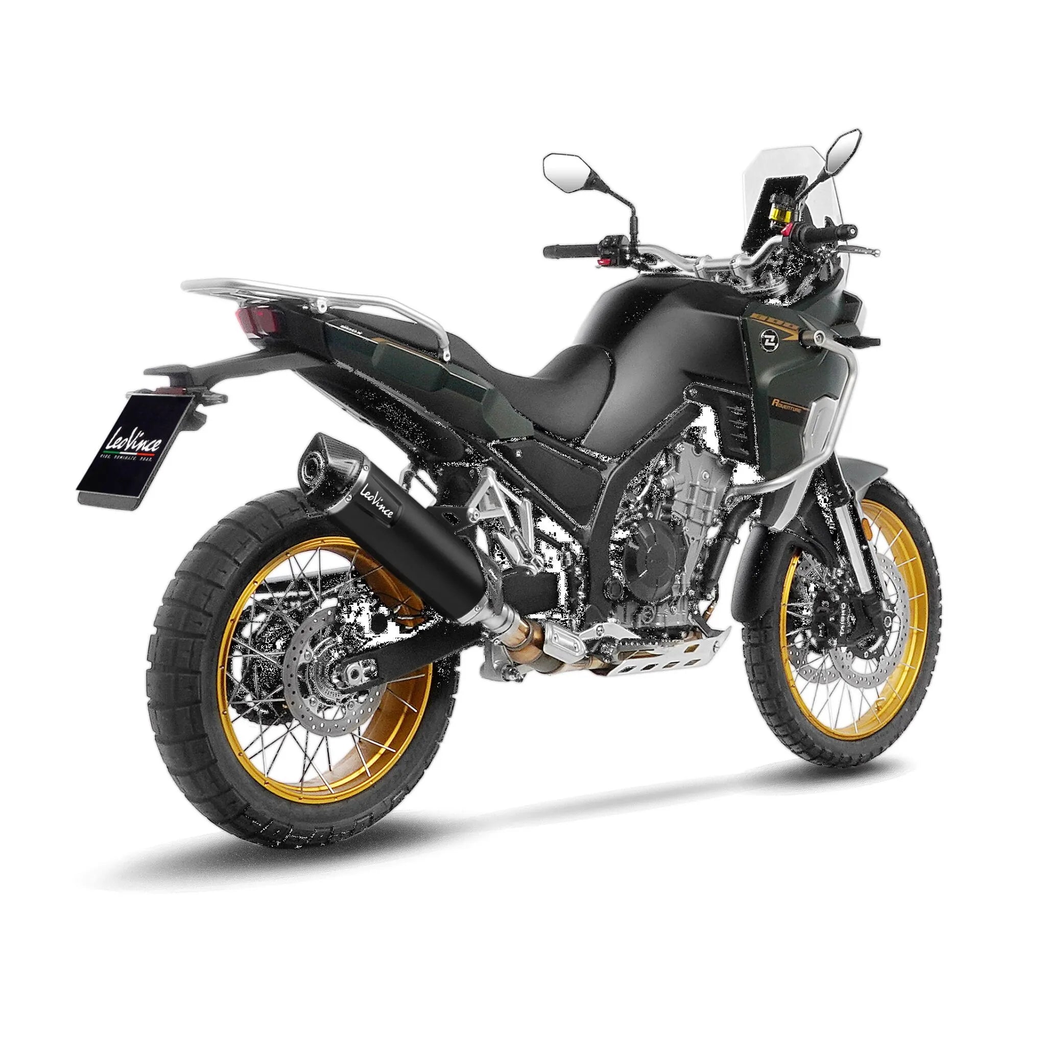 Leovince Lv One Evo Black Edition Slip-on Muffler - ECE Street Legal Approved