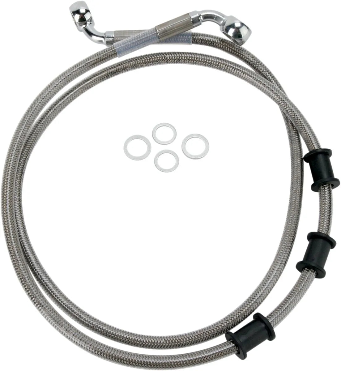 Drag Specialties Extended Brake Line Kit For Non-abs