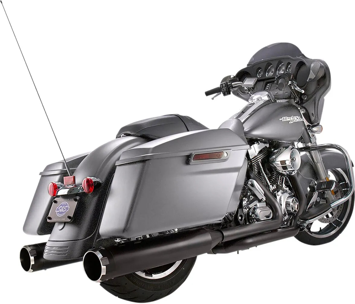 S&s Cycle Mk45 Slip-on Mufflers For Harley Davidson - ECE Street Legal Approved