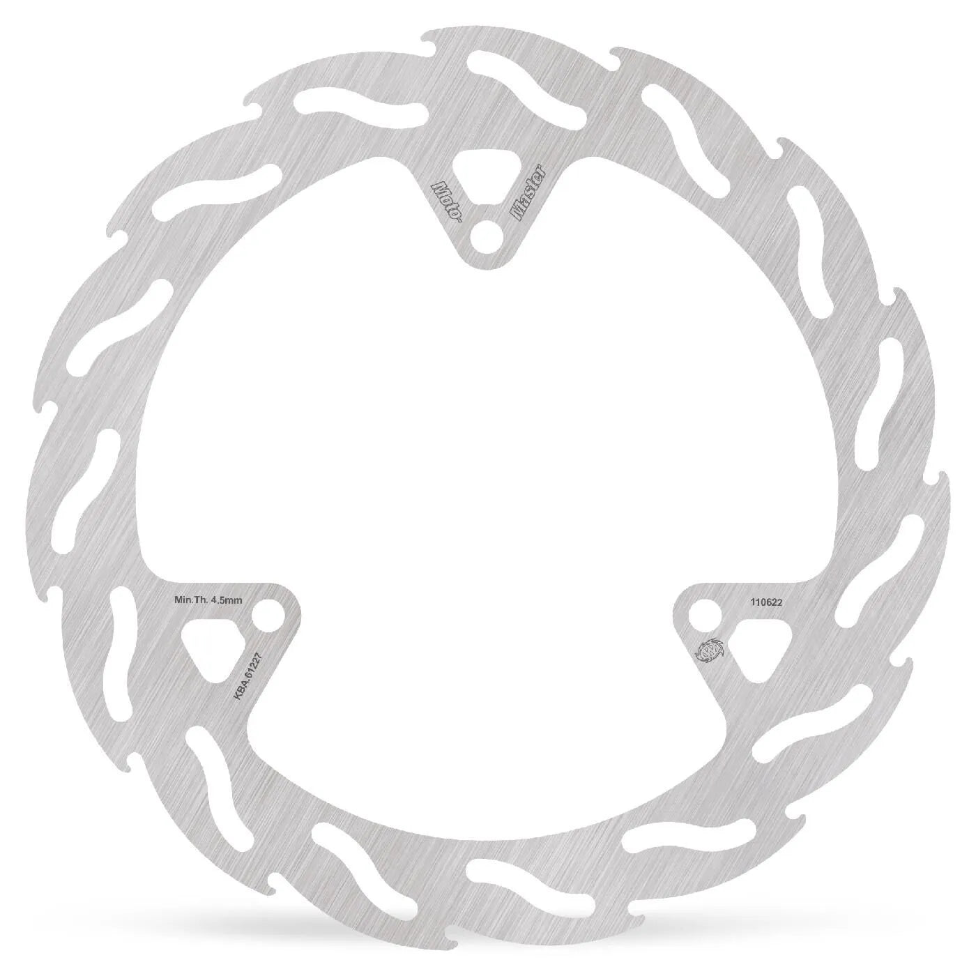 Moto-master Flame Series Fixed Brake Rotor - Rear