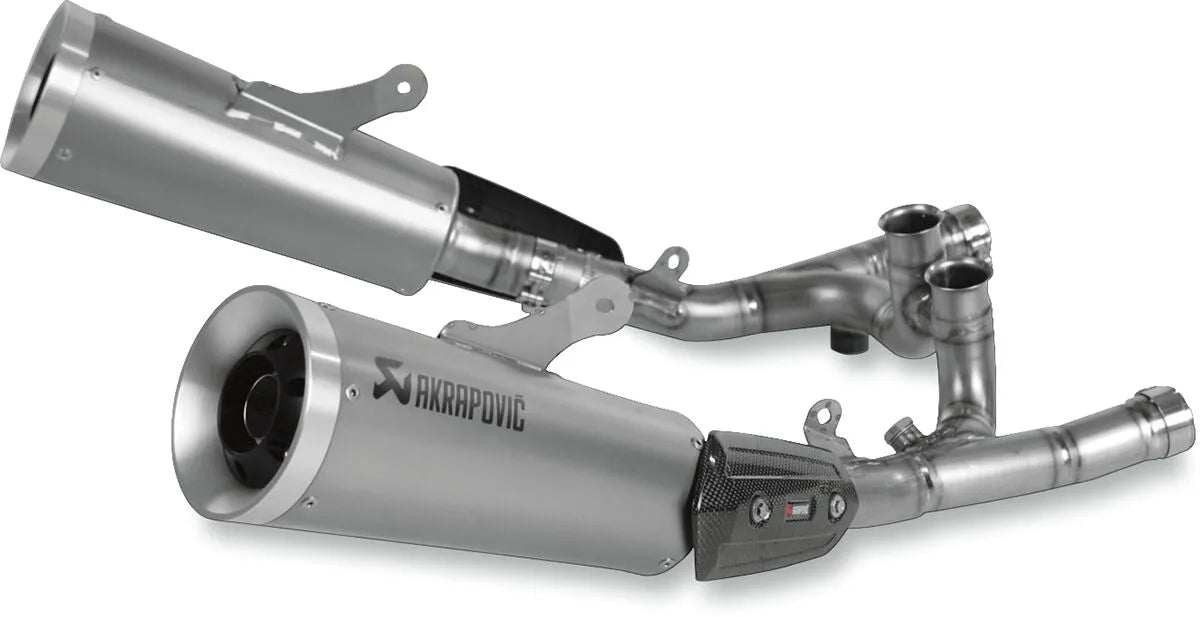 Akrapovic Titanium Slip-on Line Mufflers - ECE Street Legal Approved