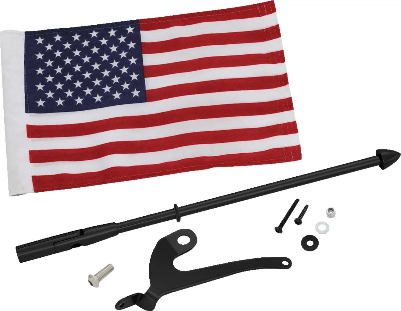 Show Chrome Flag Pole For Can-am Rt Trunk - Left Side
