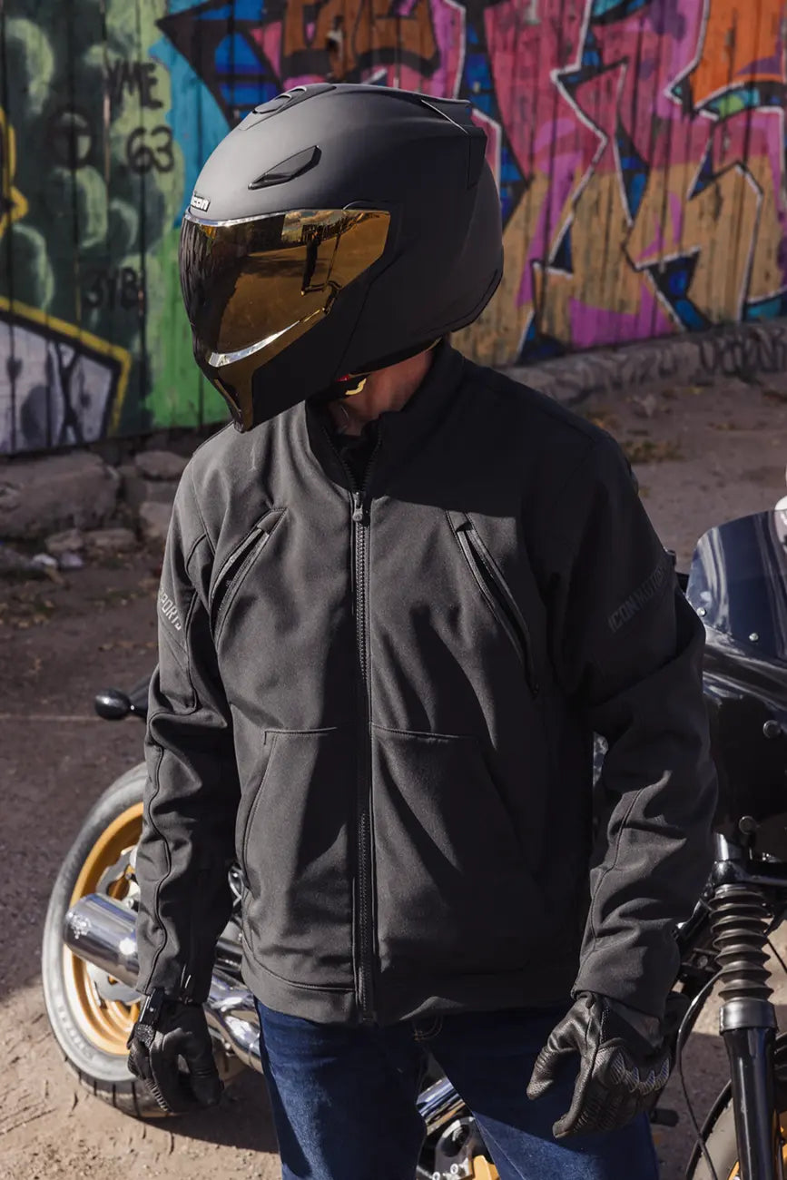 ICON Threshold Solid Modular Helmet