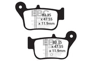 Ebc Sfa-hh Sintered Scooter Brake Pads - Rear