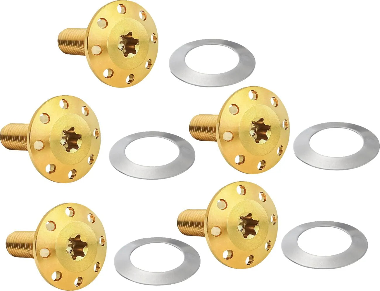 Arlen Ness Holeshot Front Floating Brake Rotor Bolt Kit