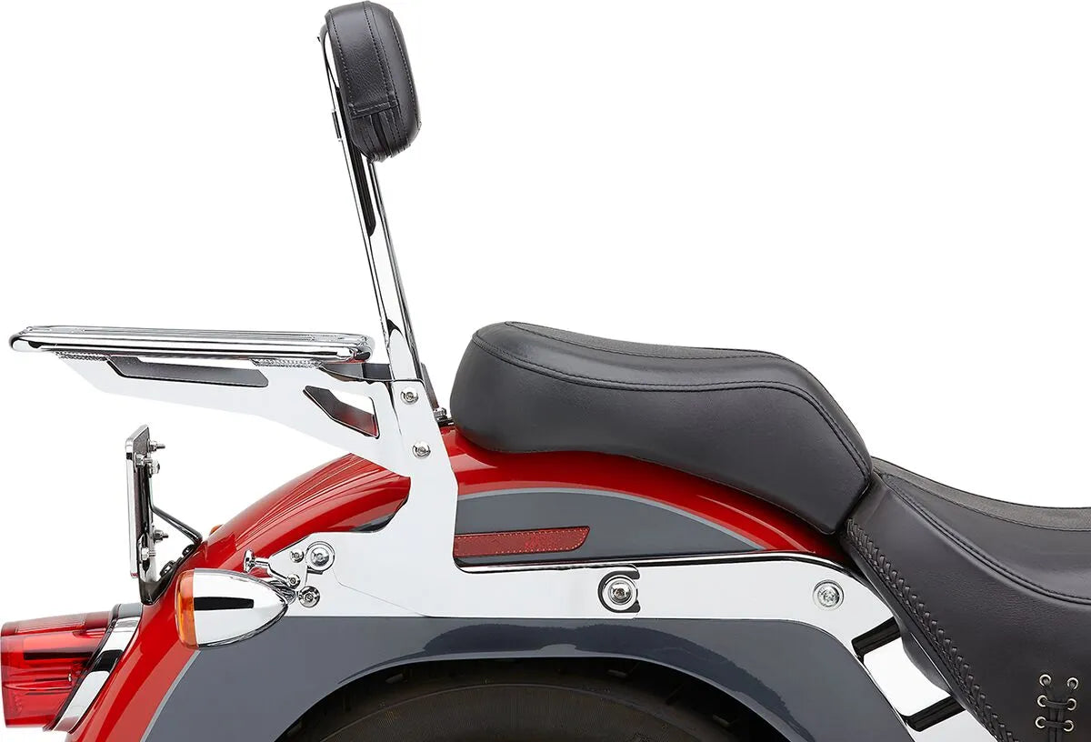 Cobra Detachable Backrest Kit - Chrome Finish