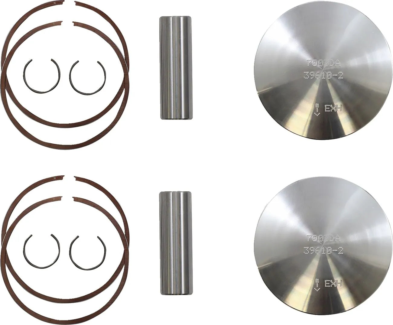 Wossner Piston Kit for Arctic Cat 69.89mm Standard Bore