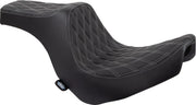 2-Up Drag Specialties Predator Iii Seat - For Harley Davidson