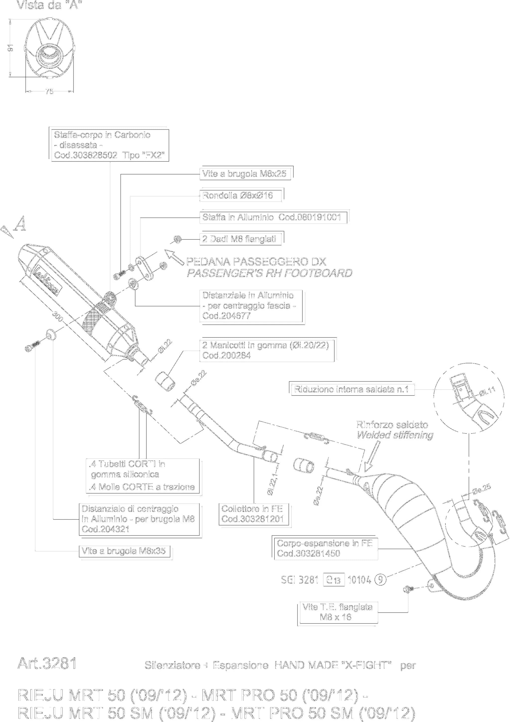 Leovince X-fight Stainless Steel Full Exhaust System - ECE Street Legal Approved
